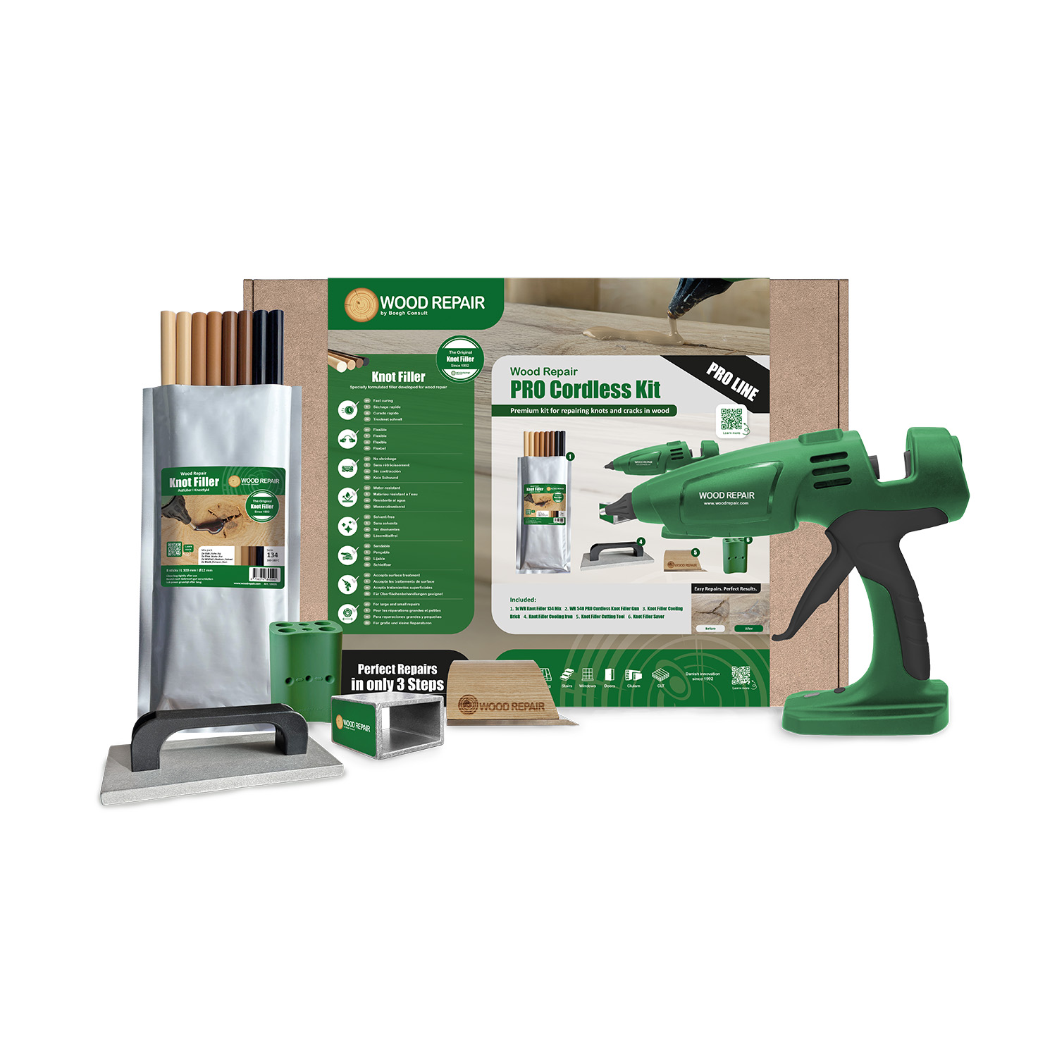 Wood Repair PRO Cordless Kit